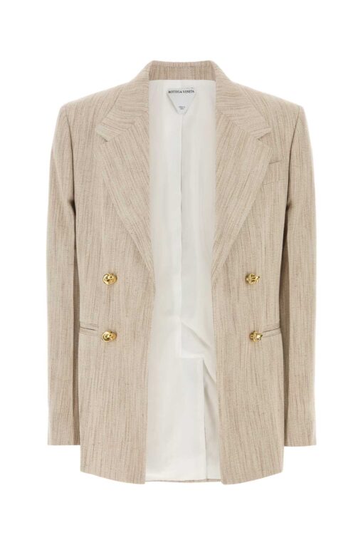 GIACCA FIAMMATA BOTTONI KNOT ORO