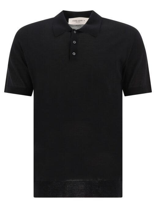 Merino wool polo shirt