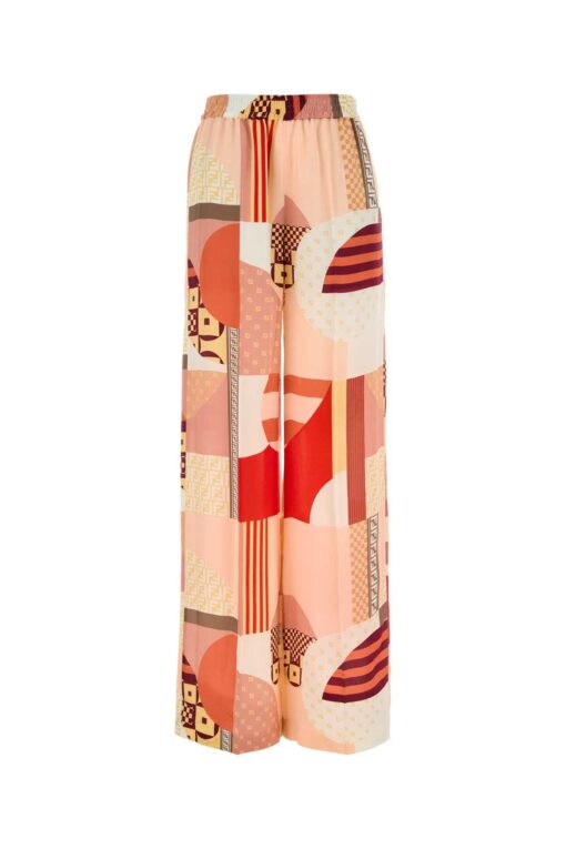 PANTALONE PATCHWORK CREPE SA
