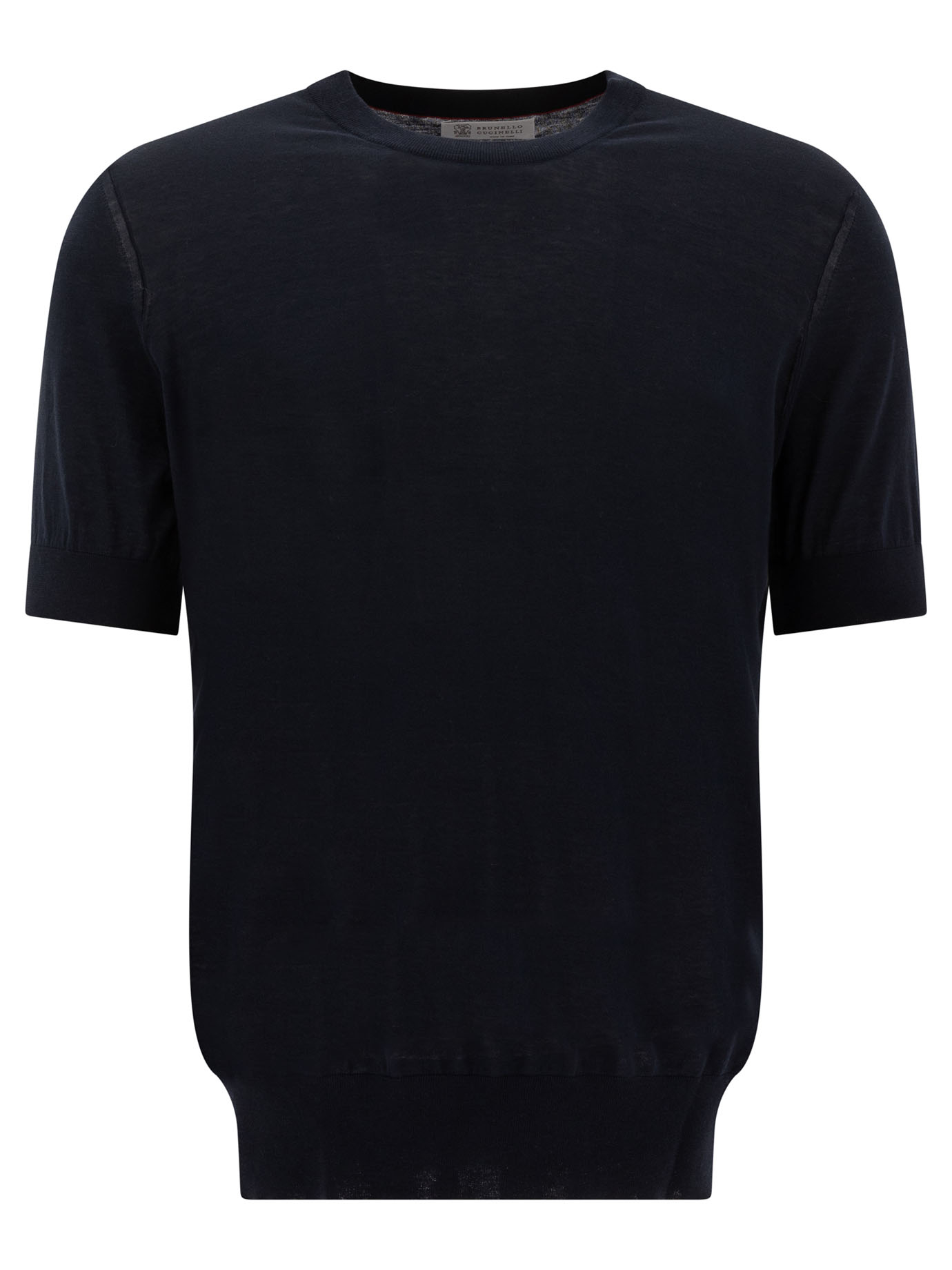 Cotton and silk T-shirt
