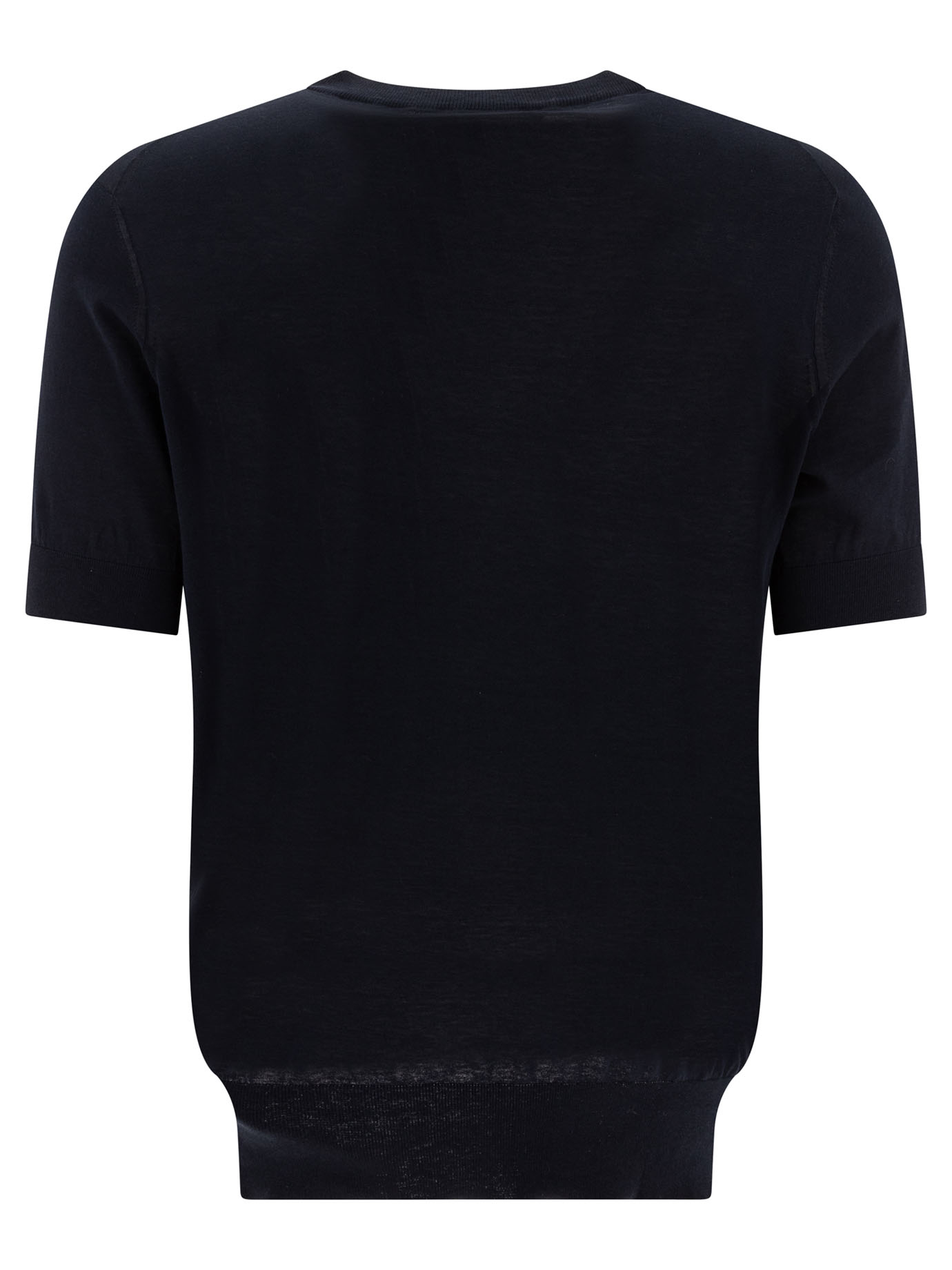 Cotton and silk T-shirt - Image 2