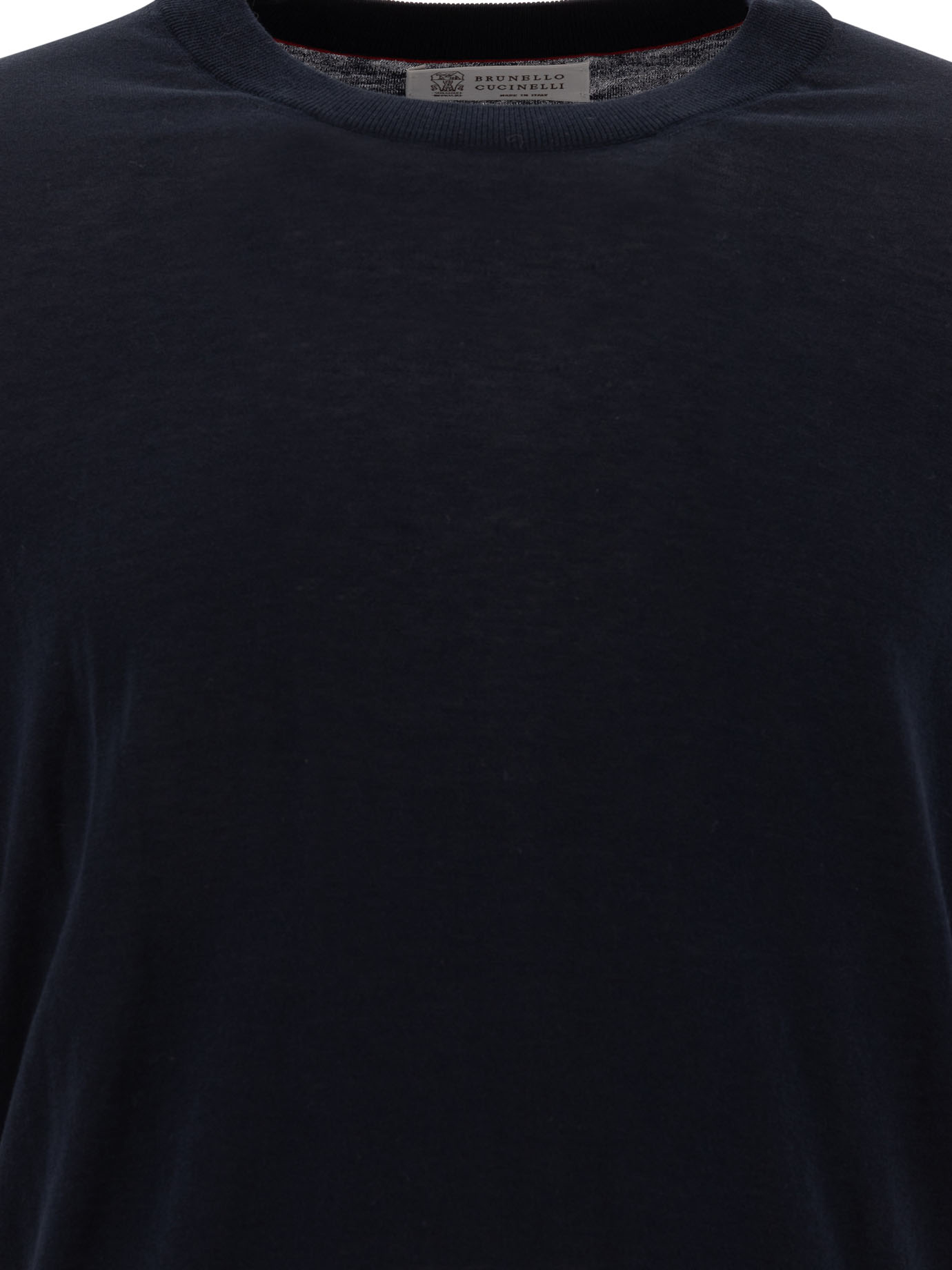 Cotton and silk T-shirt - Image 3