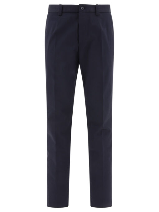 Trousers with button details