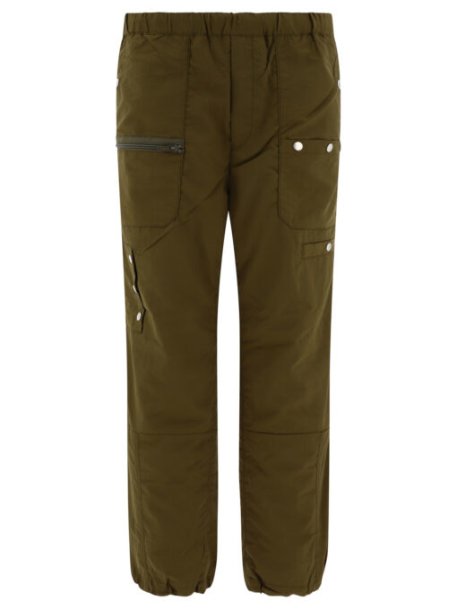 Nylon cargo trousers