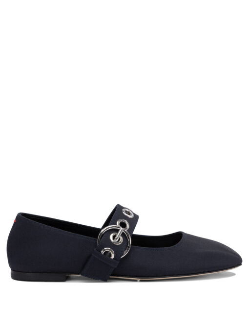 "Uma Eyelet" Mary Jane bellet flats