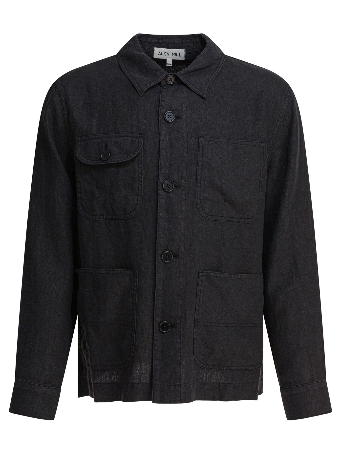 Linen work jacket