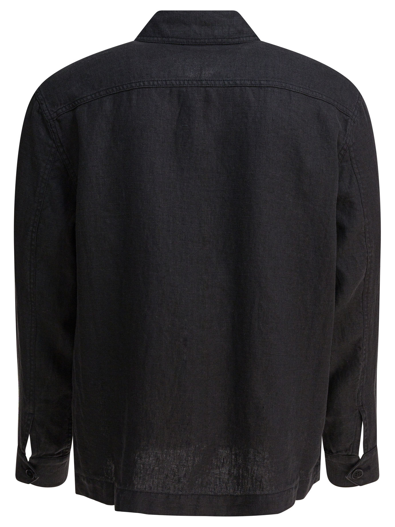 Linen work jacket - Image 2