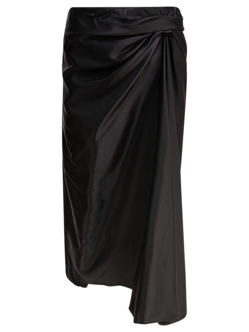 Draped skirt
