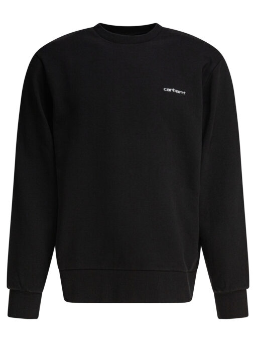 "Script Embroidery" sweatshirt