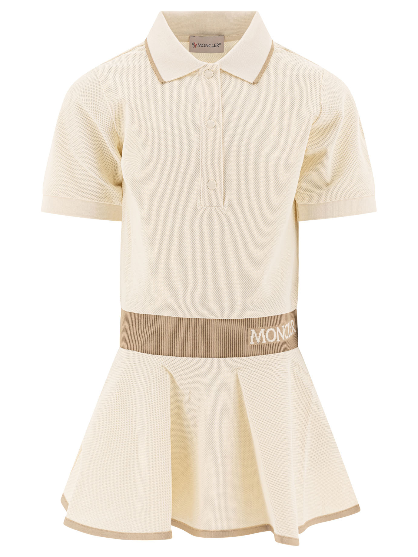 Piqué polo dress