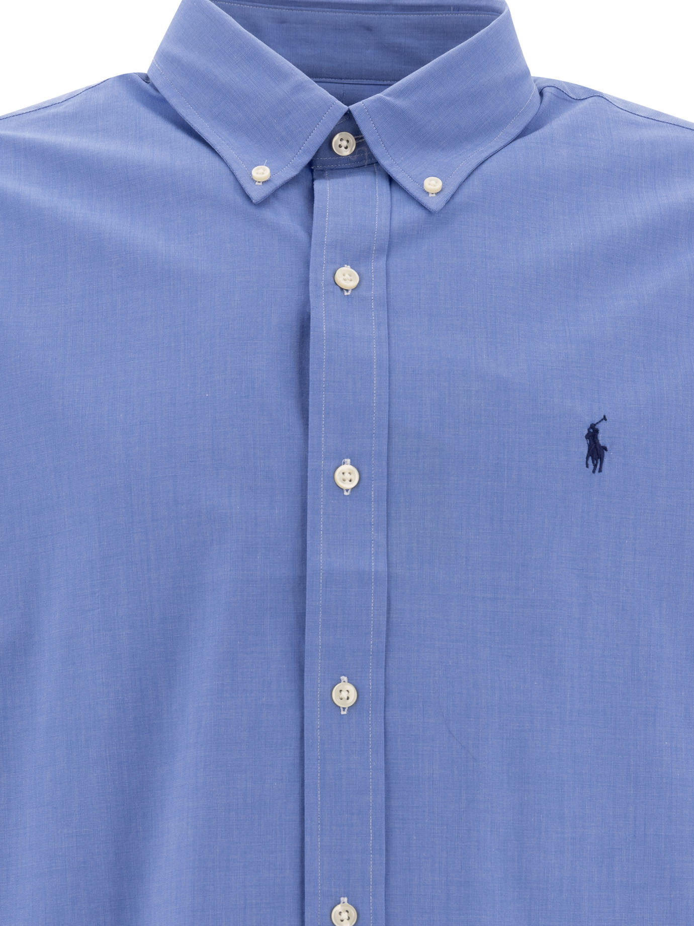 Custom-fit stretch poplin shirt - Image 3