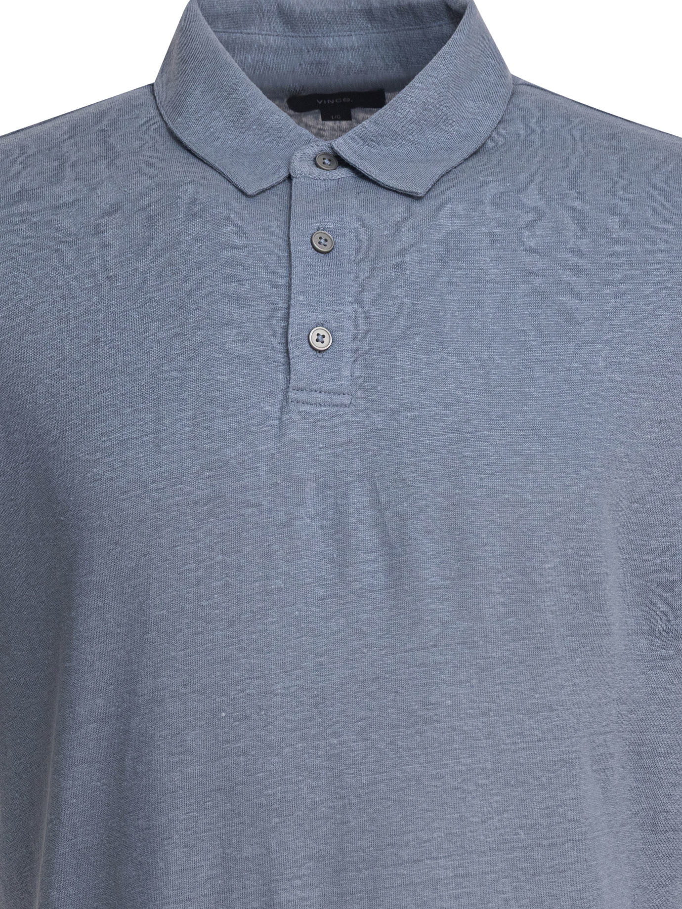 Linen polo shirt - Image 3