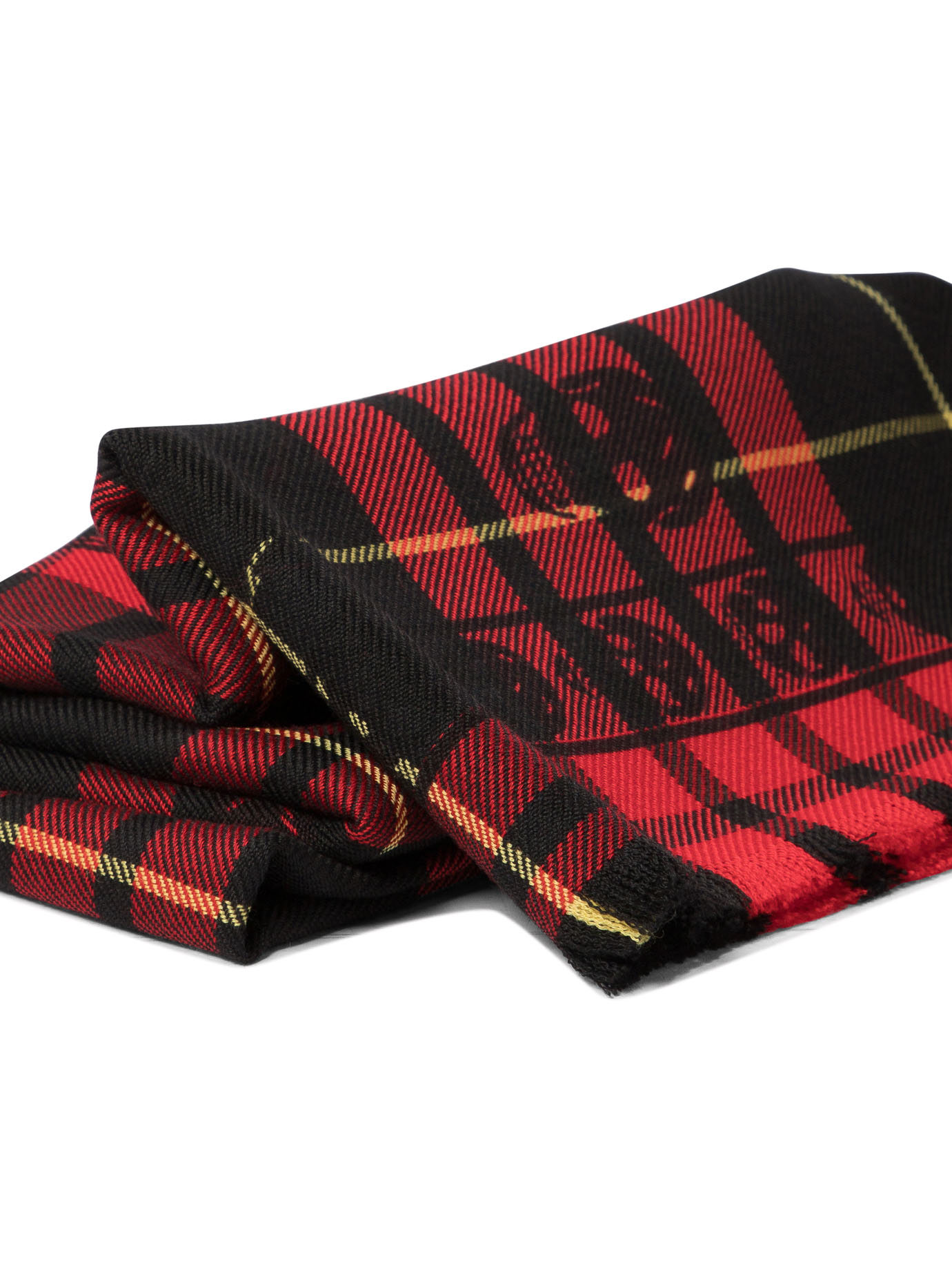 "Tartan Skull" foulard - Image 2