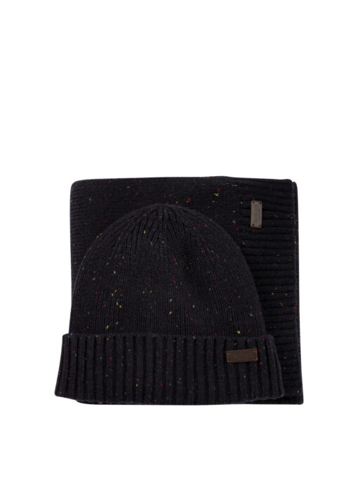 "Carlton Fleck" beanie & scarf set