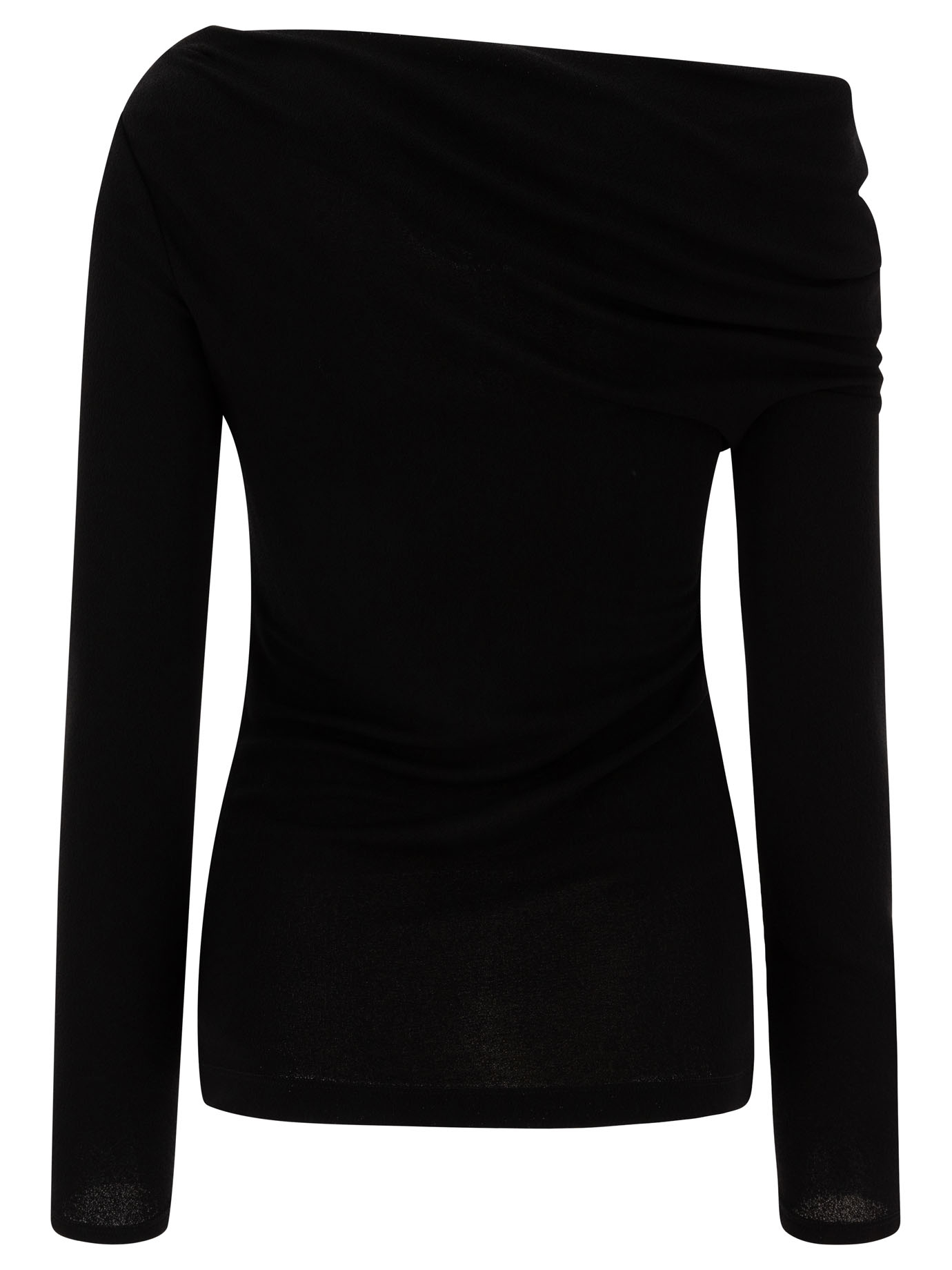 Top with draped collar - Image 2