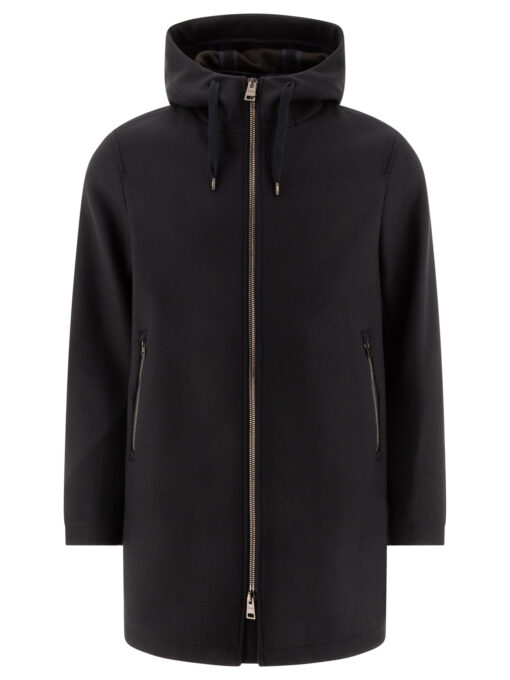 Hooded parka
