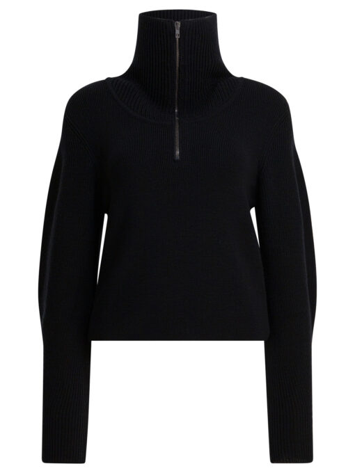 Half zipper sweater
