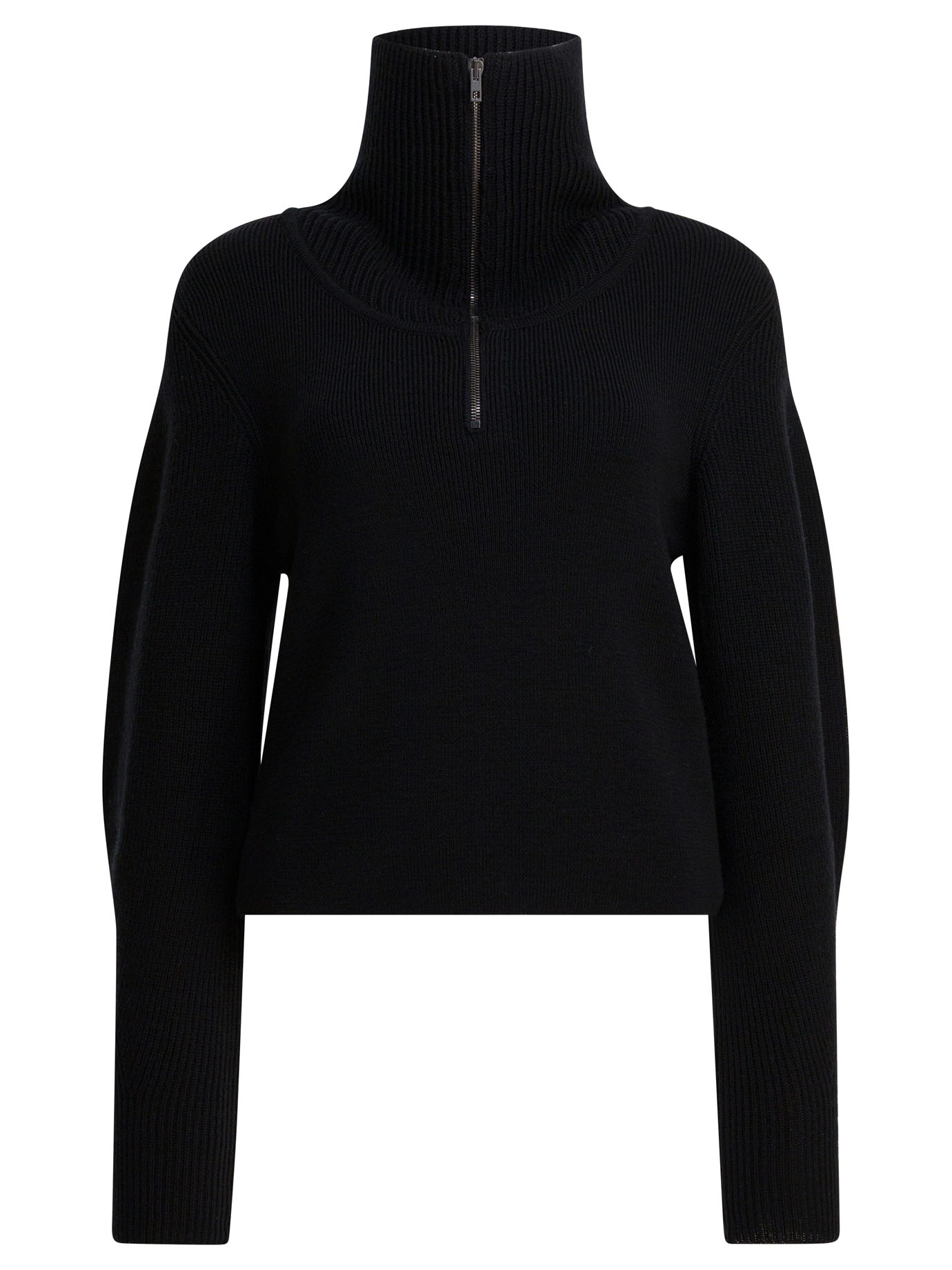 Half zipper sweater