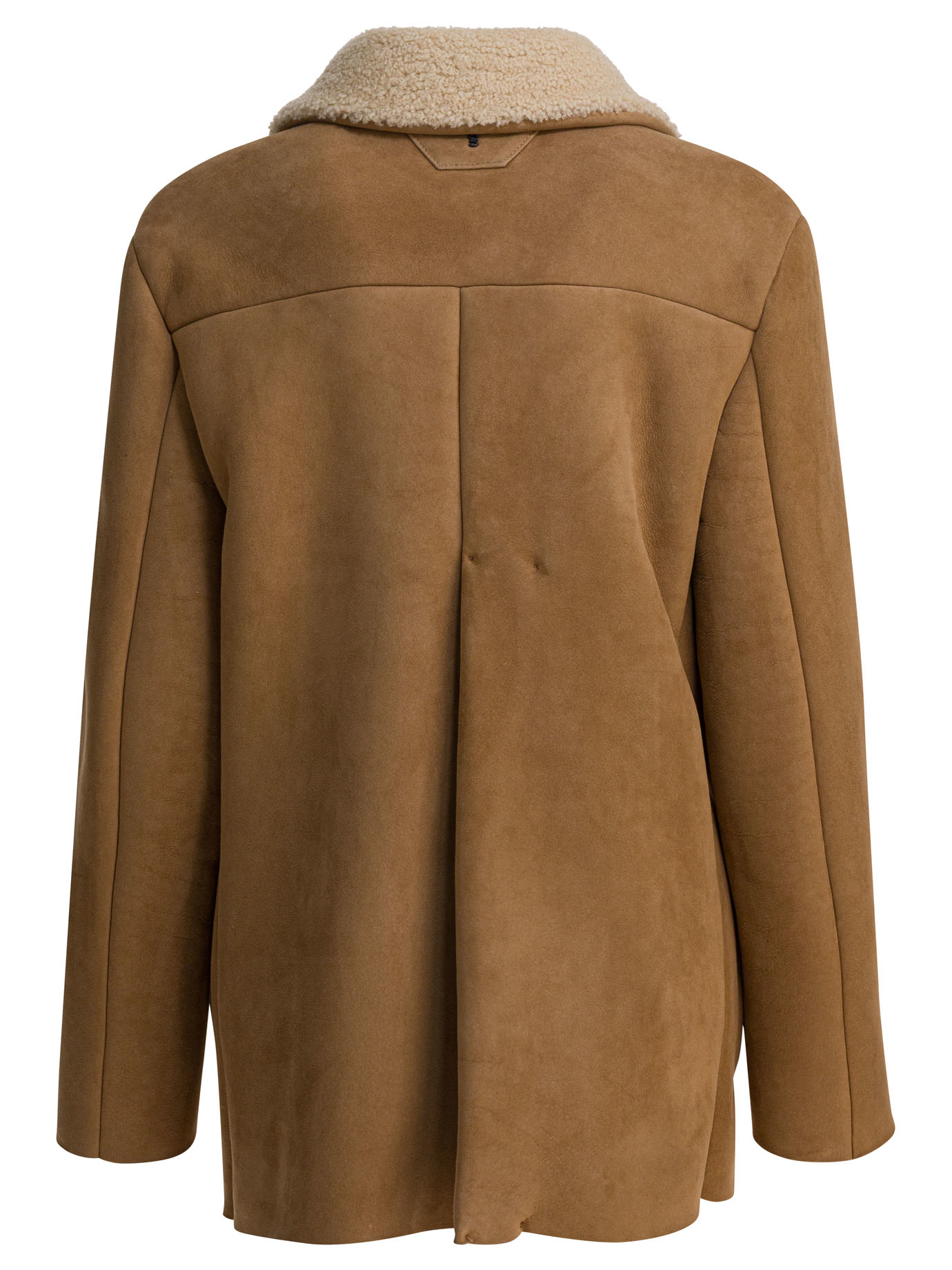 Balzer shearling suede leather jacket - Image 2