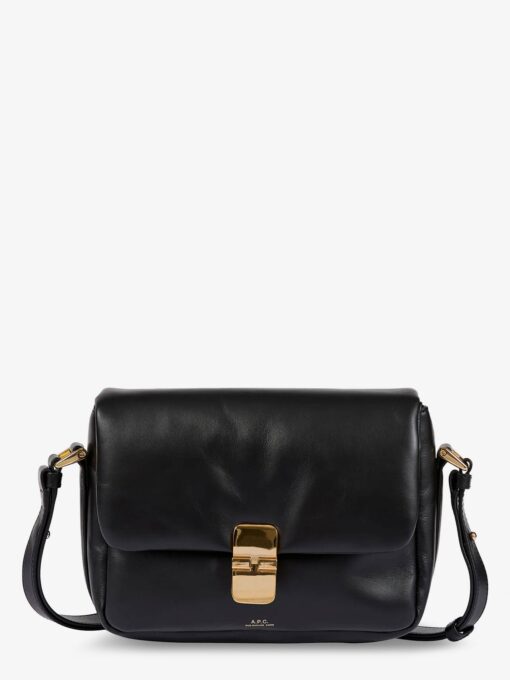 Grace leather shoulder bag