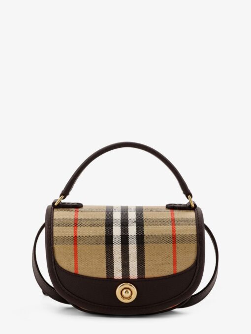 Highlands crossbody bag with Check motif
