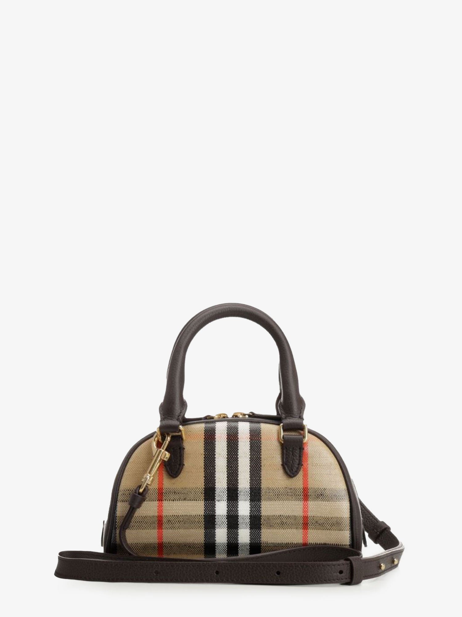 Burberry Check coated canvas shoulder bag - Image 2