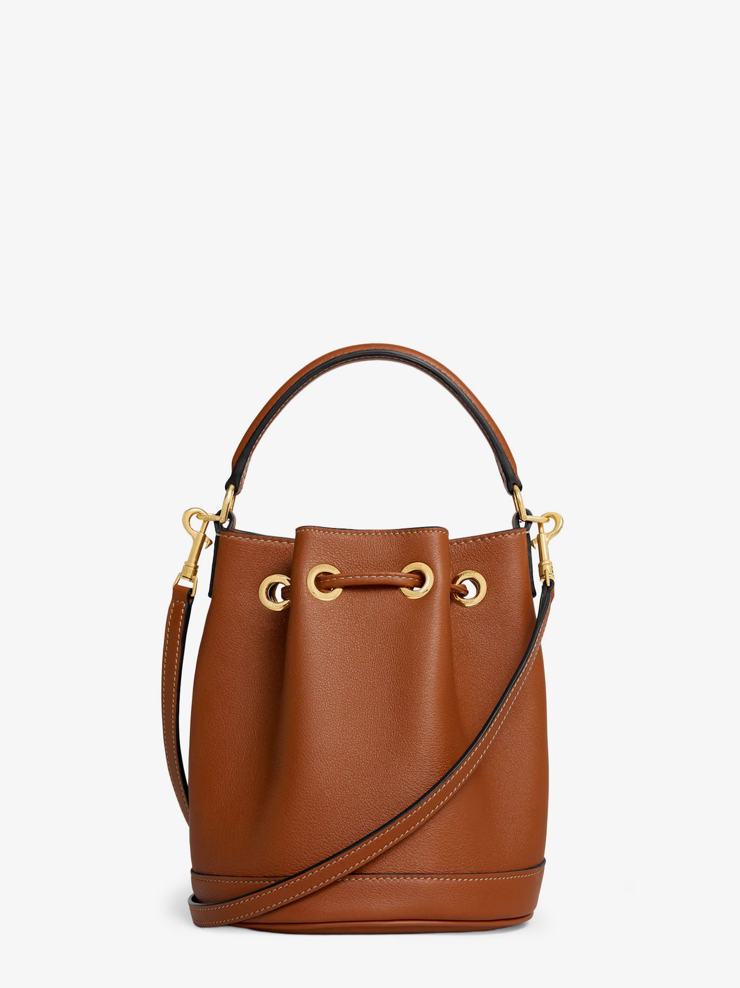 Teen Bucket Clara leather bucket bag - Image 2