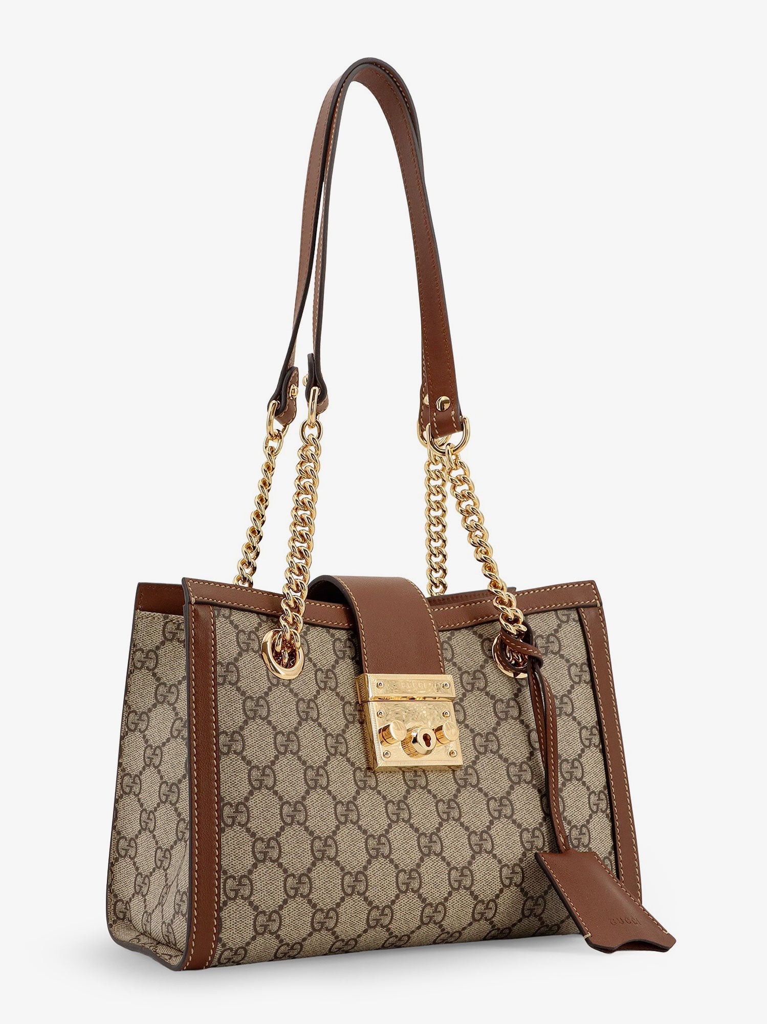 Padlock GG Supreme fabric shoulder bag - Image 3