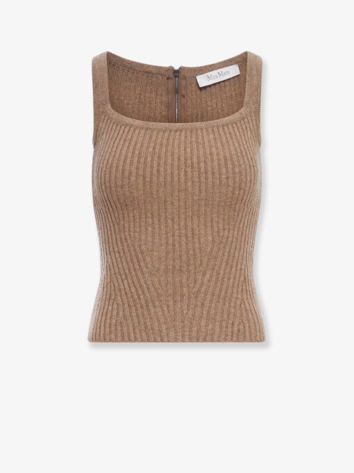 Aretusa wool and cashmere top