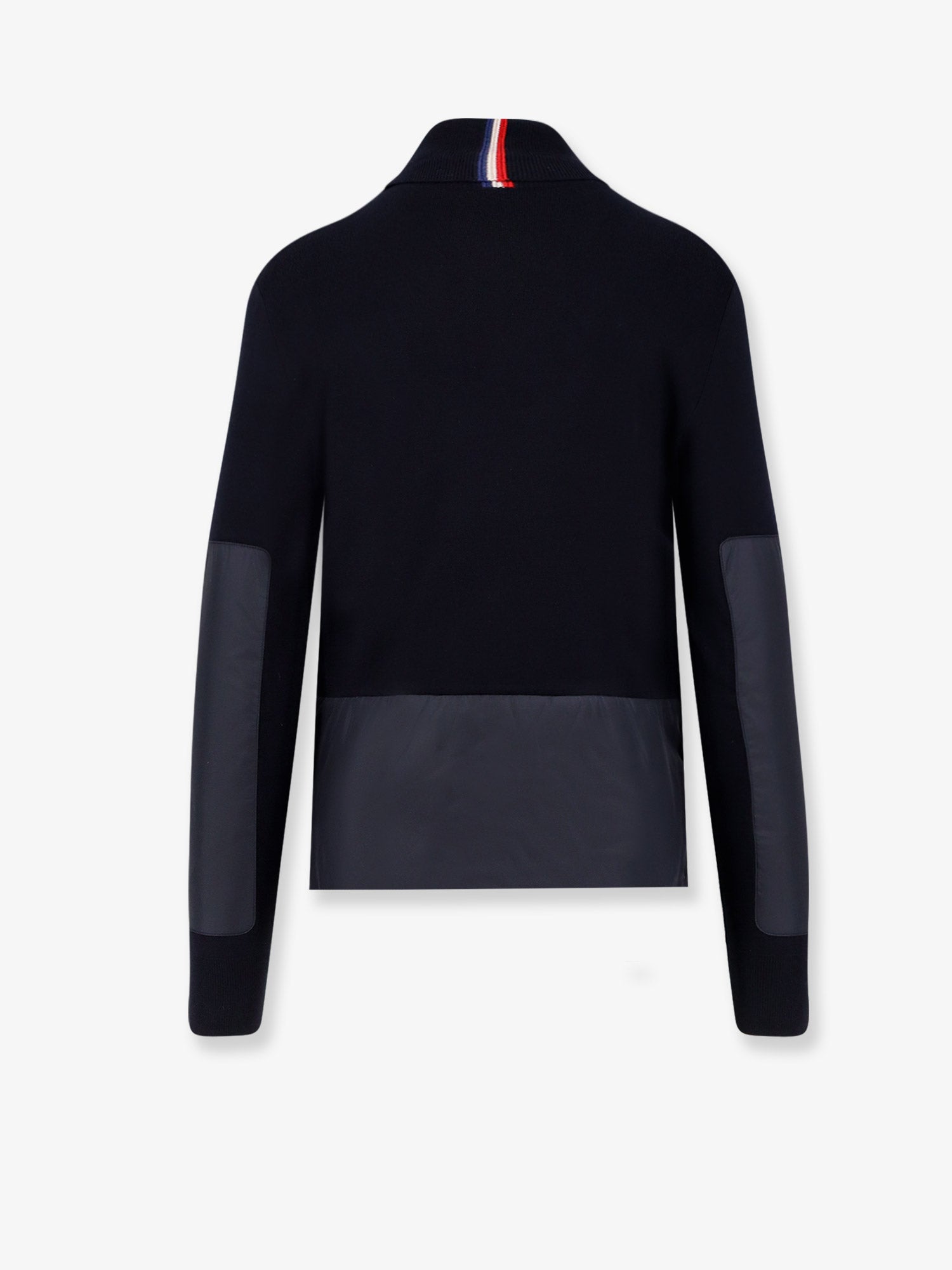 Wool turtleneck sweater with nylon inserts - Image 2