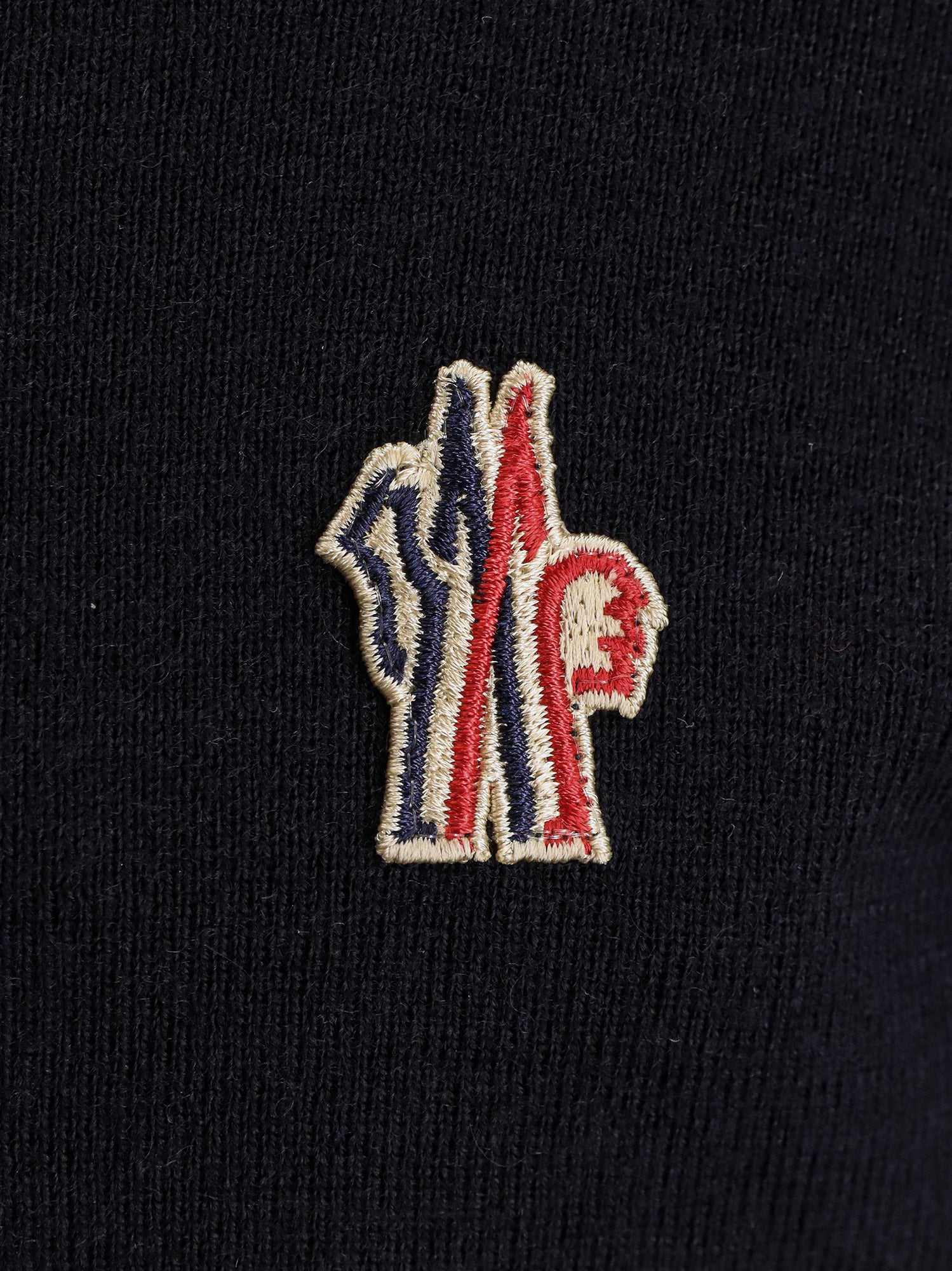Wool turtleneck sweater with nylon inserts - Image 3
