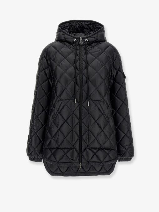 Quilted nylon down jacket