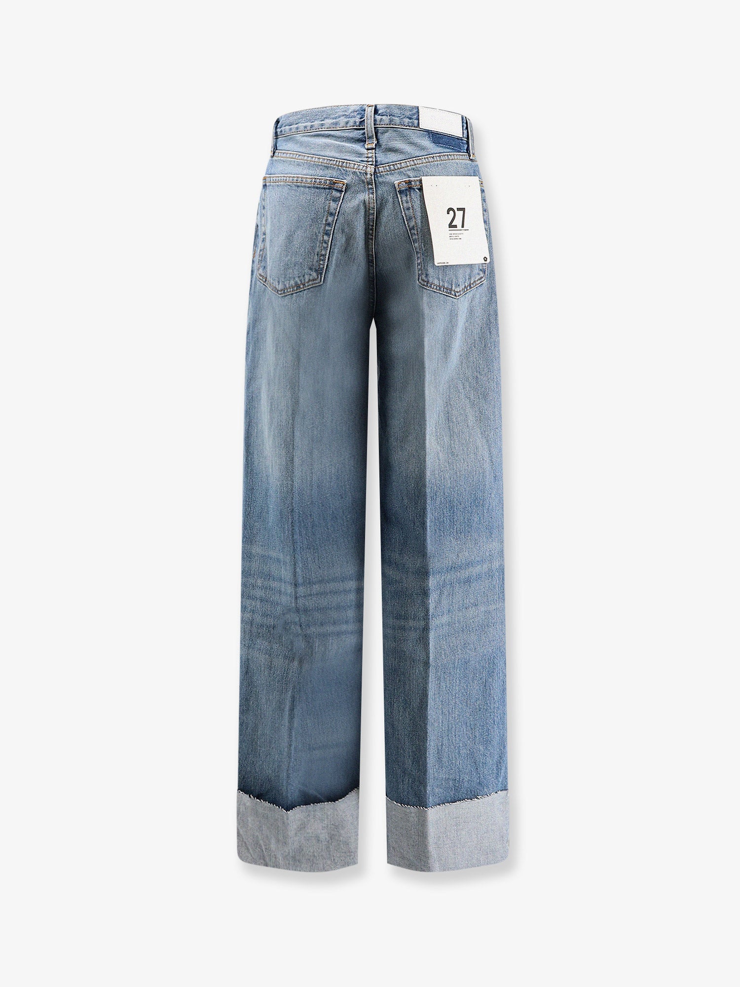 Jeans with raw cut cuff - Image 2