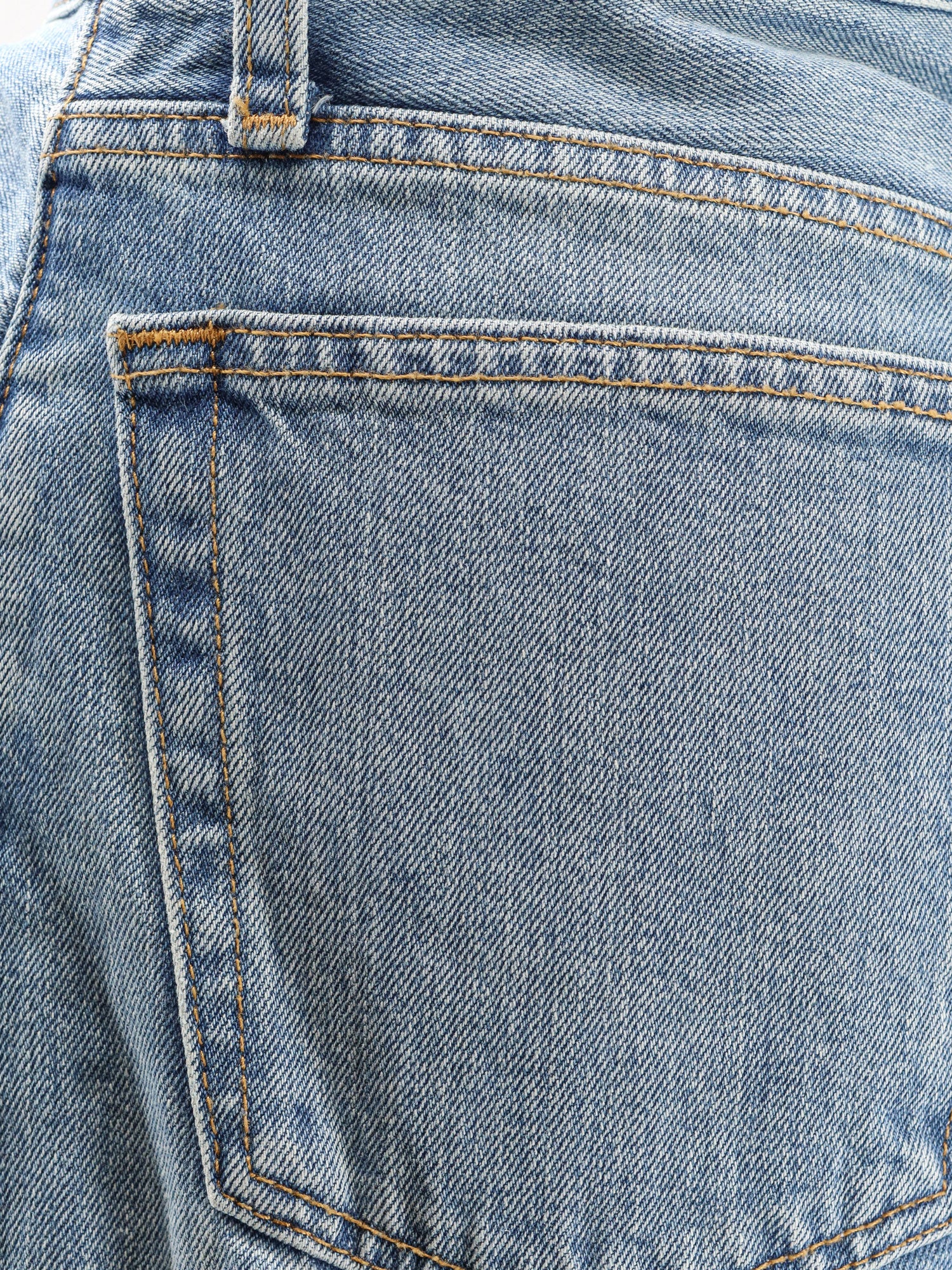 Jeans with raw cut cuff - Image 3