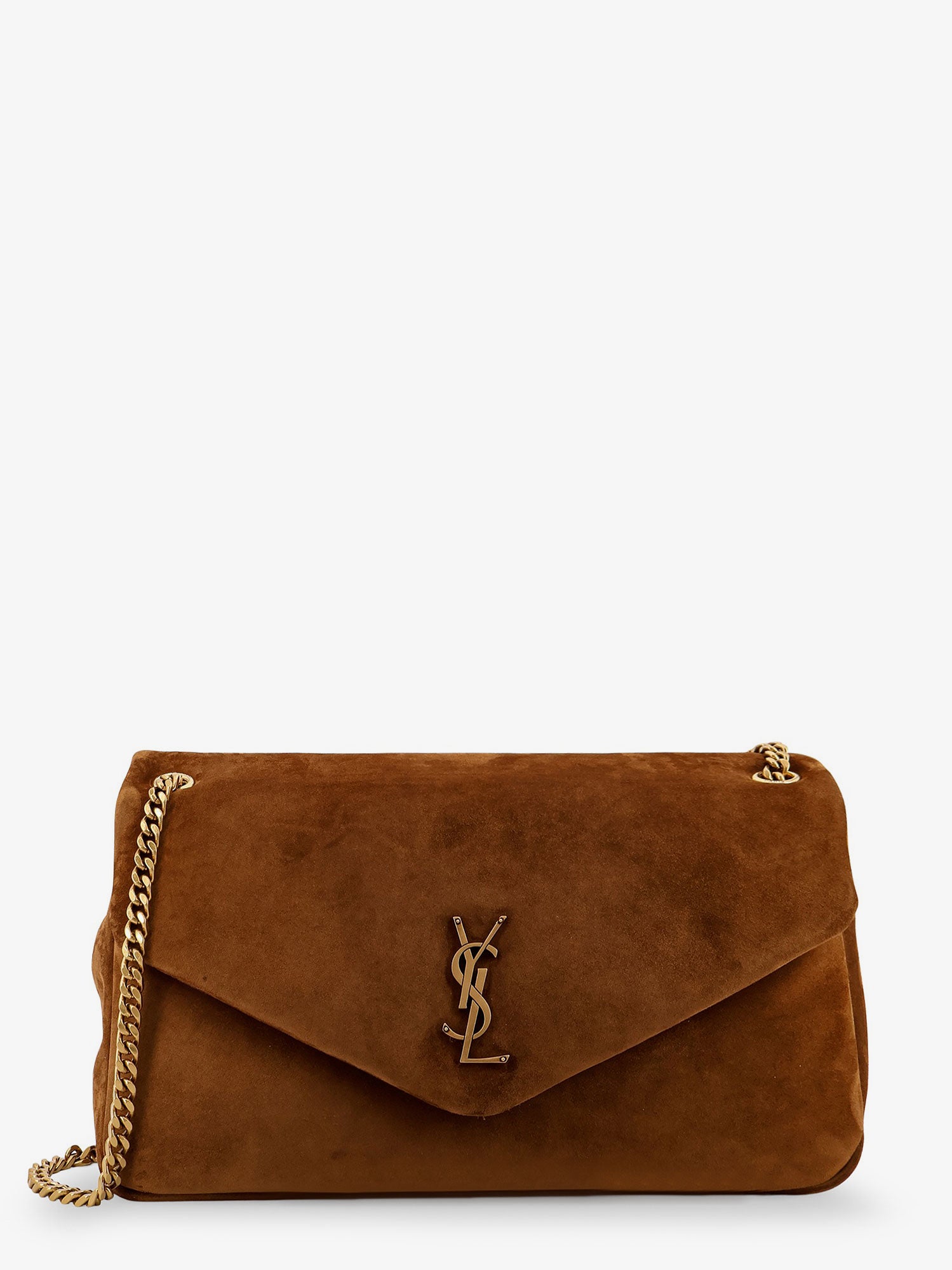Calypso Big suede shoulder bag