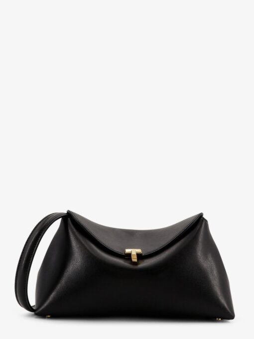 T-Lock Clutch leather shoulder bag