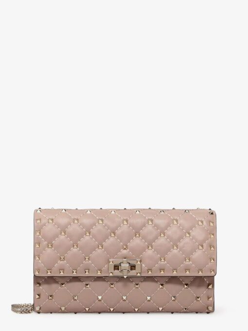 Rockstud Spike leather shoulder bag