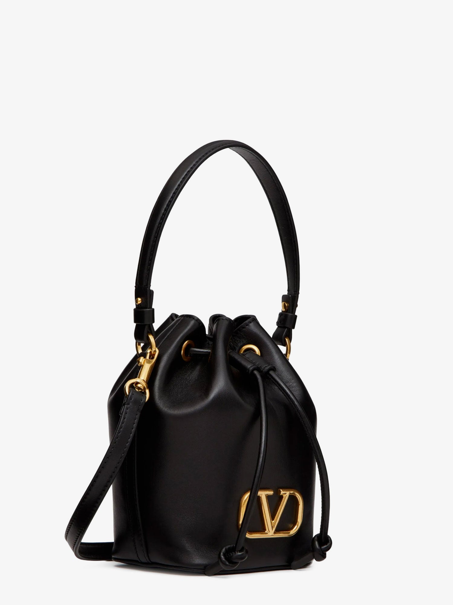 Vlogo leather bucket bag - Image 3