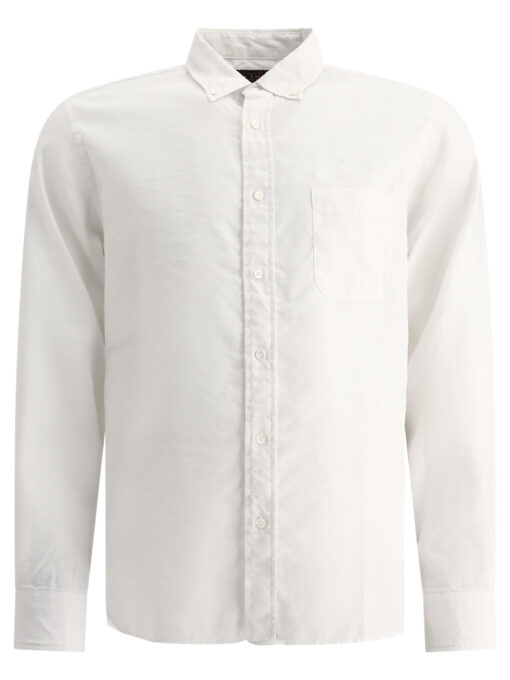 Linen shirt with chest pocket