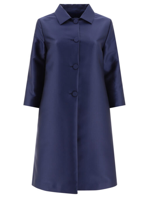 Lighweight single-breasted coat
