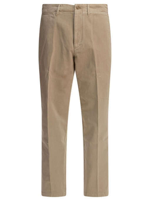 Straight leg trousers
