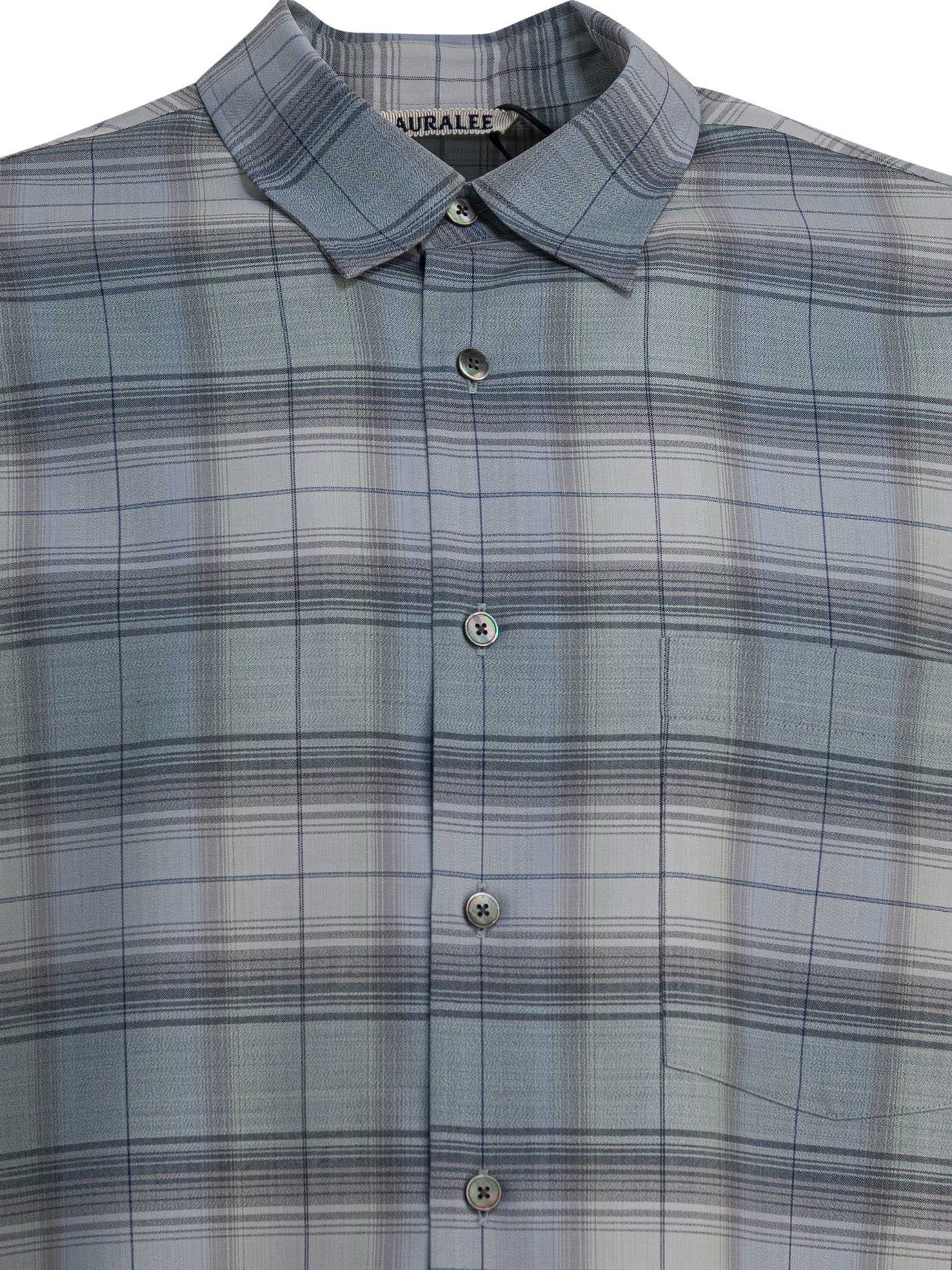 Check wool shirt - Image 3
