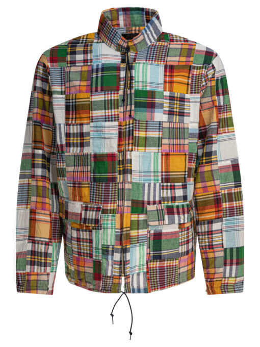 "Swing Patchwork Madras" Jacket