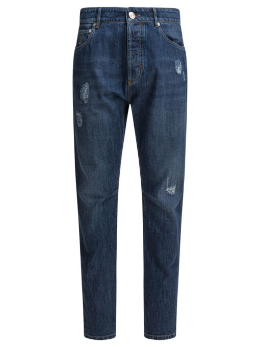 Five-pocket leisure fit jeans