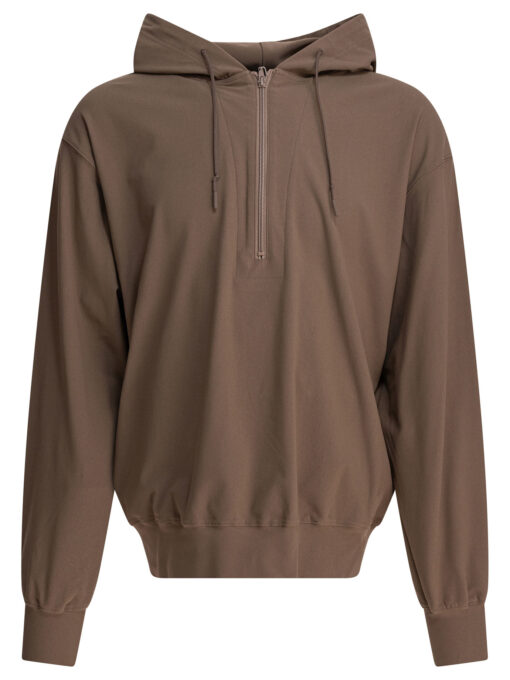 Half zipper hoodie