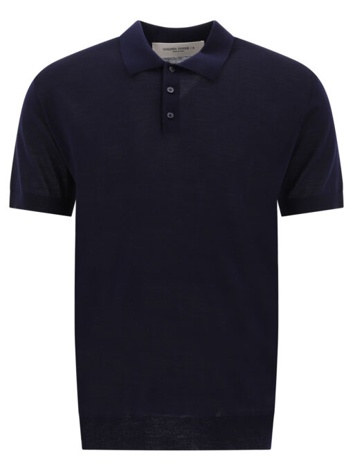 Merino wool polo shirt