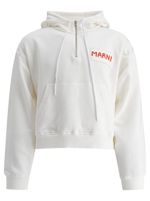 Marni logo hoodie