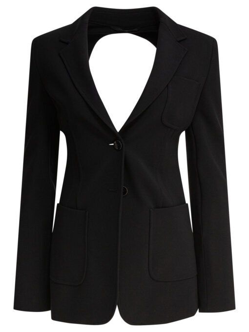 Slim jersey blazer