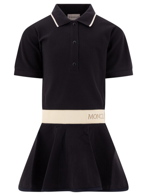 Piqué polo dress