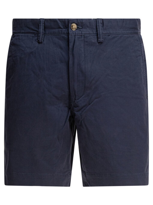 Straight fit stretch chino shorts